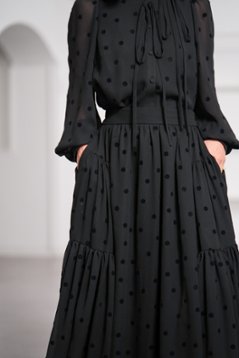【9月中旬-9月末デリバリー予定】Michelle Mink Dot (全2色)画像