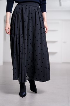 【9月中旬-9月末デリバリー予定】Michelle Mink Dot (全2色)画像