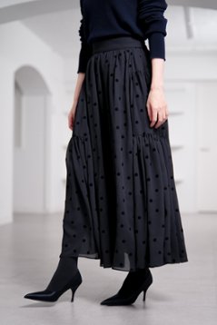 【9月中旬-9月末デリバリー予定】Michelle Mink Dot (全2色)画像