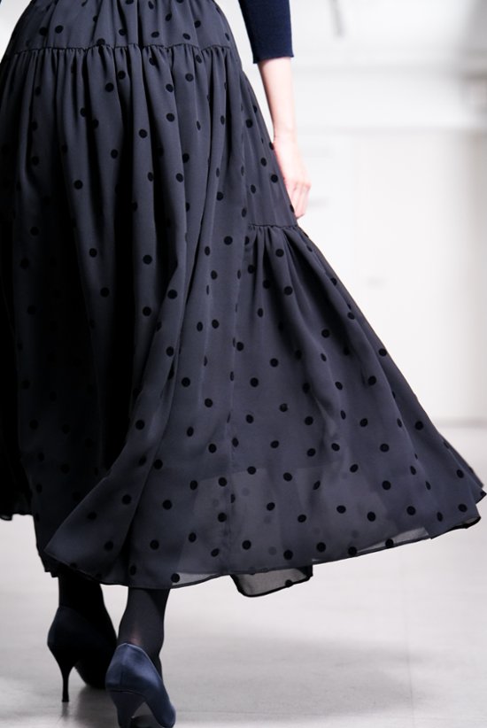 【9月中旬-9月末デリバリー予定】Michelle Mink Dot (全2色)画像