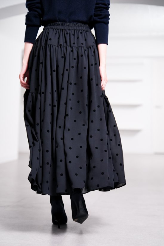 【9月中旬-9月末デリバリー予定】Michelle Mink Dot (全2色)画像