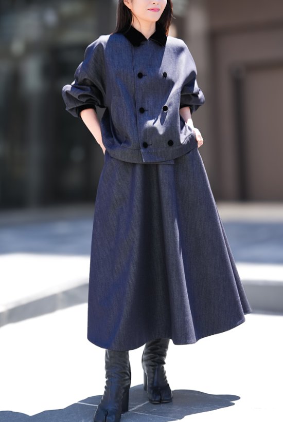 【9月末-10月上旬デリバリー予定】Elliy Silk Denim画像