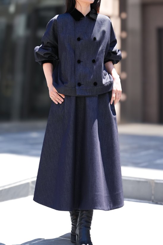 【10月中旬-10月末デリバリー予定】Alber Silk Denim画像