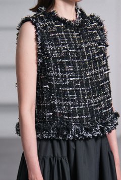 【10月上旬-10月中旬デリバリー予定】Theo Jewel Sequin Tweedの画像