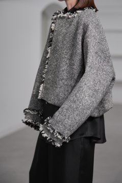 【10月末-11月上旬デリバリー予定】Neri Homspun Tweed画像