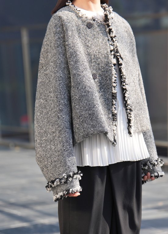 【10月末-11月上旬デリバリー予定】Neri Homspun Tweed画像