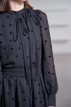【9月中旬-9月末デリバリー予定】Rosie Mink Dot (全2色)画像