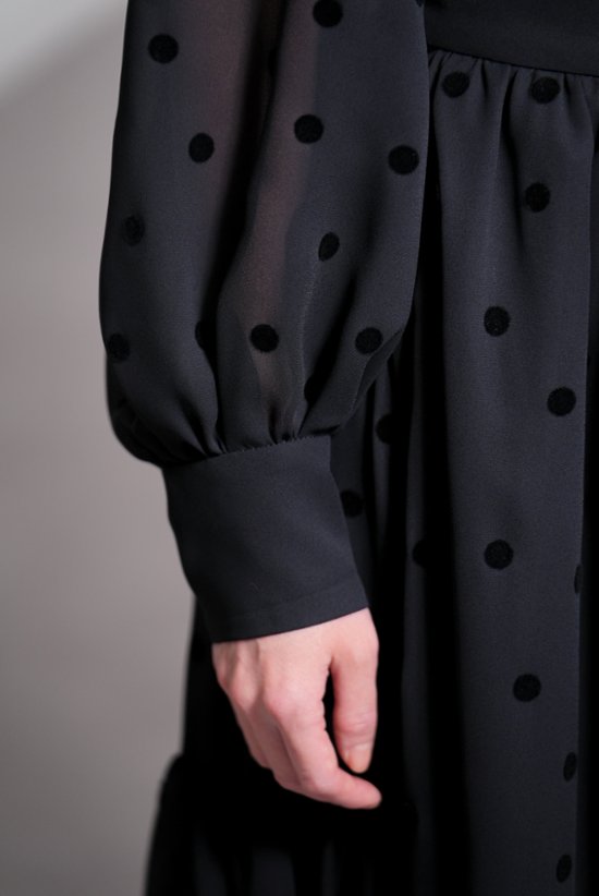 【9月中旬-9月末デリバリー予定】Rosie Mink Dot (全2色)画像