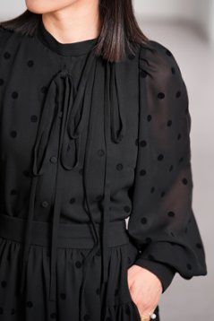 【9月中旬-9月末デリバリー予定】Rosie Mink Dot (全2色)画像