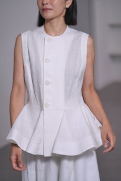 Faye Linen Whiteの画像