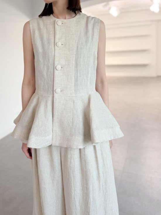 Faye Linen Kinari画像