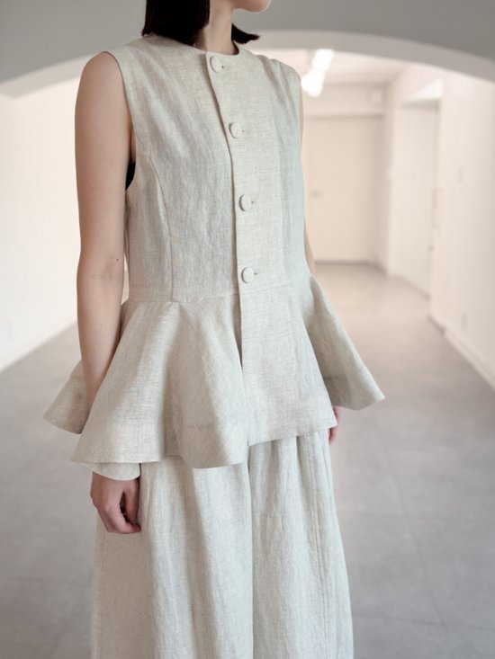 Faye Linen Kinari画像