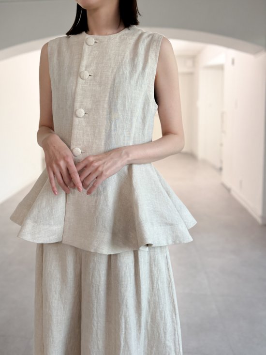 Faye Linen Kinari画像