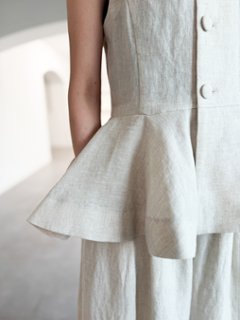 Faye Linen Kinari画像