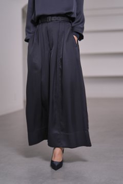 Fred Satin Navy画像