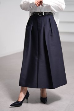 【11月上旬-11月中旬デリバリー予定】Giselle Silk Wool Navy画像