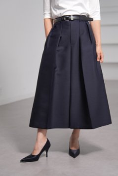 【11月上旬-11月中旬デリバリー予定】Giselle Silk Wool Navy画像