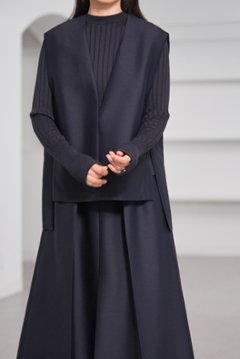 【11月上旬-11月中旬デリバリー予定】Mason Silk Wool Navy画像