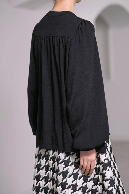 【12月中旬-12月末デリバリー予定】Rosie Knit Black画像
