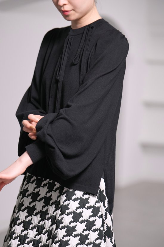 【12月中旬-12月末デリバリー予定】Rosie Knit Black画像