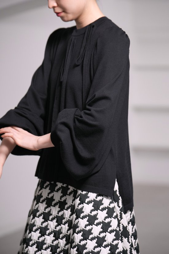 【12月中旬-12月末デリバリー予定】Rosie Knit Black画像