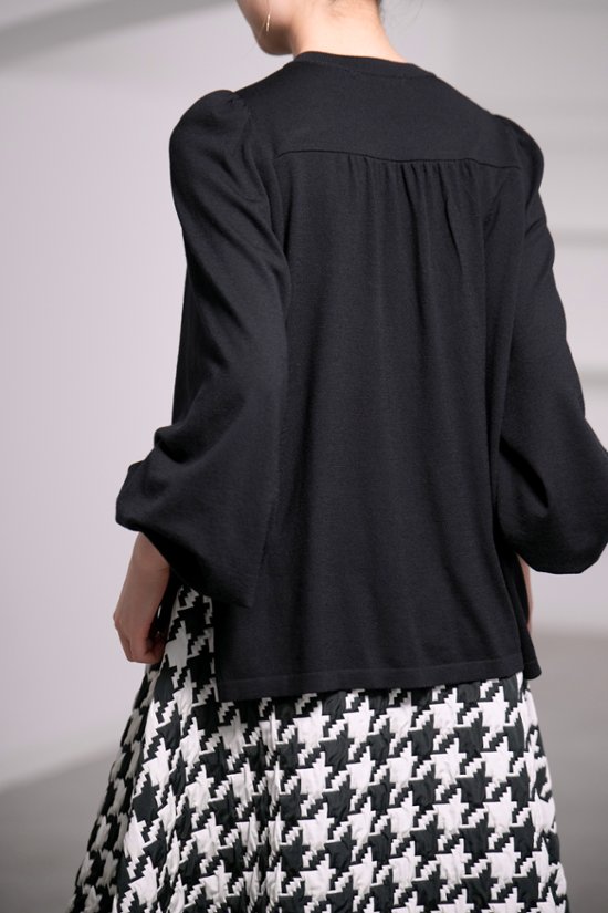 【12月中旬-12月末デリバリー予定】Rosie Knit Black画像