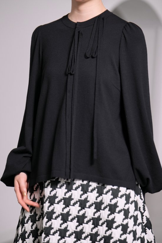 【12月中旬-12月末デリバリー予定】Rosie Knit Black画像
