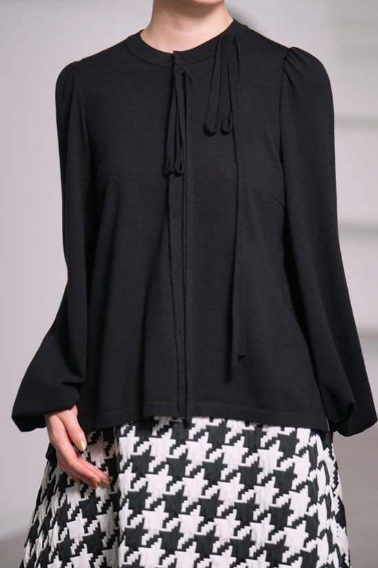 【12月中旬-12月末デリバリー予定】Rosie Knit Black画像