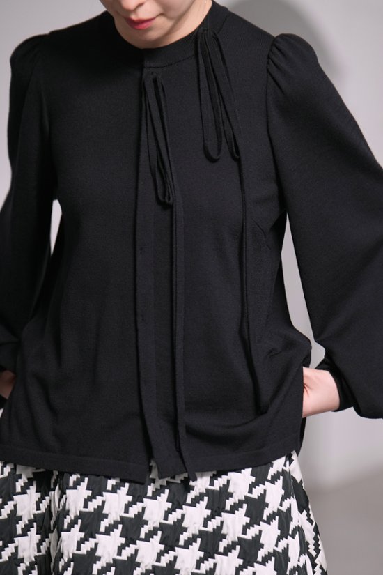【12月中旬-12月末デリバリー予定】Rosie Knit Black画像