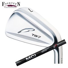 フォーティーン TB-7 FORGED #6～PW 5本組 MCI BLACK MCIブラック フジクラ社製 FOURTEEN 日本正規品 特注カスタムの画像