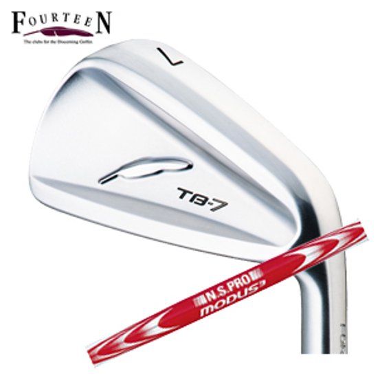 フォーティーン TB-7 FORGED #6～PW 5本組 N.S.PRO MODUS3 SYSTEM3 TOUR125 モーダス スリー FOURTEEN 日本正規品 特注カスタム画像