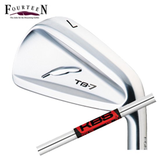 フォーティーン TB-7 FORGED #6～PW 5本組 KBS TOUR KBSツアー FST社製 FOURTEEN 日本正規品 特注カスタム画像