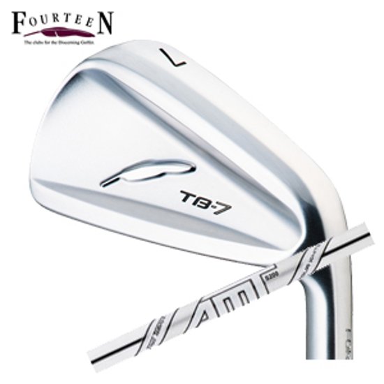 フォーティーン TB-7 FORGED #6～PW 5本組 AMTツアーホワイト AMT TOUR WHITE トゥルーテンパー社製 FOURTEEN 日本正規品 特注カスタム画像