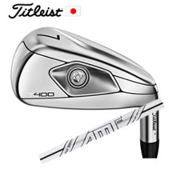 タイトリスト2022 T400 アイアン #7～PW,WEDGE(43) 5本組 AMTツアーホワイト AMT TOUR WHITE トゥルーテンパー社製 日本仕様 特注カスタムの画像