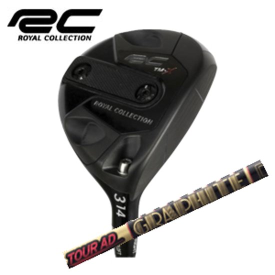 ロイヤルコレクション TM-X フェアウェイウッド 5W,7W Tour AD CQ ツアーAD CQ  ROYAL COLLECTION 日本仕様 2022年8月発売 特注カスタム画像