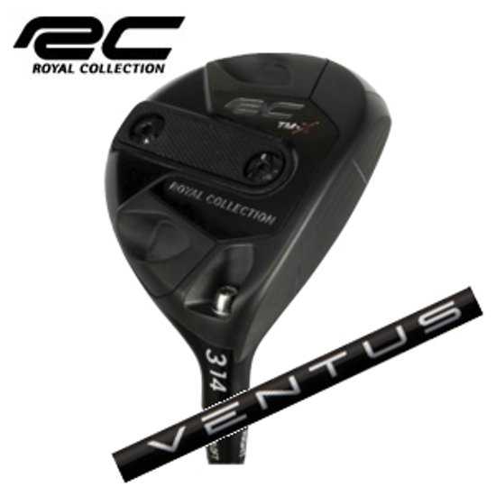 ロイヤルコレクション TM-X フェアウェイウッド 5W,7W VENTUS BLACK ベンタスブラック フジクラ社製 ROYAL COLLECTION 日本仕様2022年8月発売 特注カスタム画像