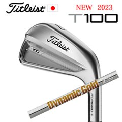 2023 T100 単品アイアン#3,#4,W(50°) Dynamic Gold95.105.120(ダイナミックゴールド95.105.120) タイトリスト 日本仕様正規販売店 特注カスタムの画像