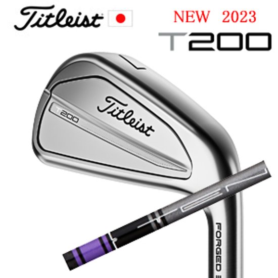 2023 T200 #5〜PW 6本組 Titleist Tensei Purple 40(タイトリスト テンセイパープル40) タイトリスト 日本仕様正規販売店 特注カスタム画像