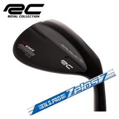 ロイヤルコレクション BB WEDGE ブラックIP仕上げ N.S.PRO ZELOS7 ゼロス7 日本シャフト社製 ROYAL COLLECTION 日本仕様 2023年11月発売 特注カスタムの画像