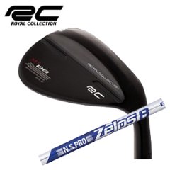 ロイヤルコレクション BB WEDGE ブラックIP仕上げ N.S.PRO ZELOS8 ゼロス8 日本シャフト社製 ROYAL COLLECTION 日本仕様 2023年11月発売 特注カスタムの画像