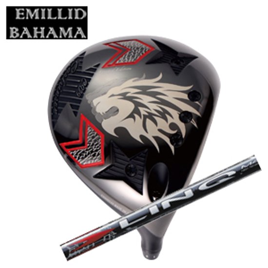 エミリッドバハマ カールヴィンソン CV9 ドライバー LIN-Q RED EX(USTマミヤ社製) EMILLID BAHAMA 日本仕様 特注カスタム画像