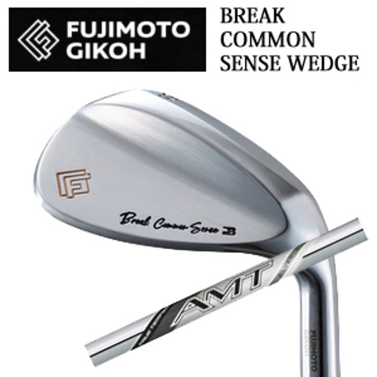 藤本技工 Break Common Sense Wedge NEW AMT SILVERトゥルーテンパー社製 FUJIMOTO GIKOH ブレイクコモンセンスウェッジ 日本仕様正規品 特注カスタム画像