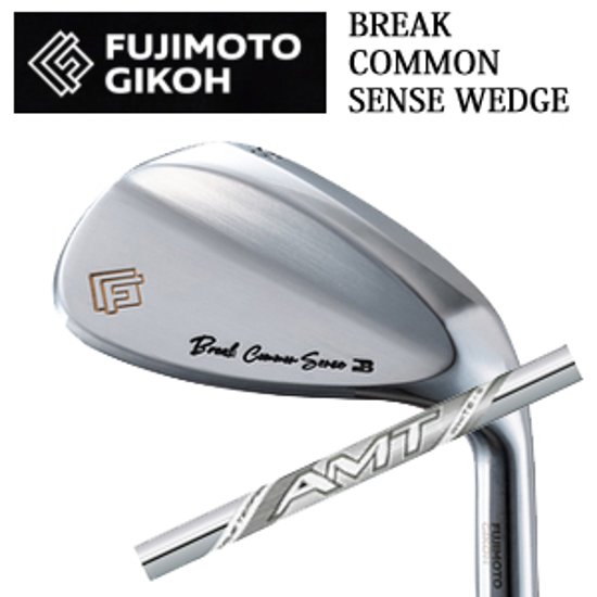 藤本技工 Break Common Sense Wedge NEW AMT WHITE トゥルーテンパー社製 FUJIMOTO GIKOH ブレイクコモンセンスウェッジ 日本仕様正規品 特注カスタム画像