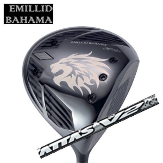 エミリッドバハマ カールヴィンソン CV10sドライバー The ATTAS V2 ジ・アッタス V2 USTマミヤ社製 EMILLID BAHAMA 日本仕様 特注カスタム画像