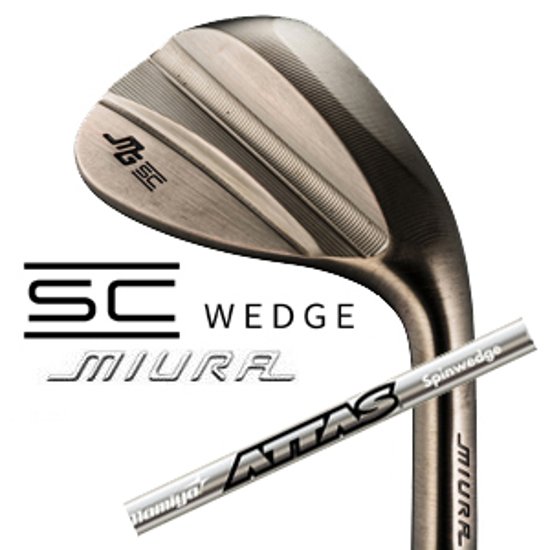三浦技研 SC Wedge ATTAS SPINWEDGE IP アッタススピンウェッジ UST Mamiya 正規代理店　【2025年11月21日発売予定】画像