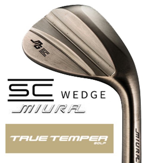 三浦技研 SC Wedge  トゥルーテンパー スチールシャフト各種(ダイナミックゴールド、プロジェクトXなど) 正規代理店　【2025年11月21日発売予定】画像