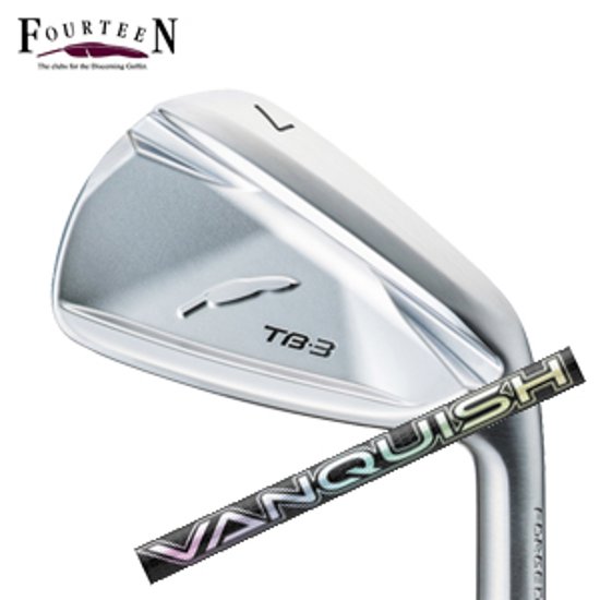 フォーティーン 2025 TB-3 FORGED 単品アイアン#5,#6 VANQUISH IRON 三菱ケミカル社製 FOURTEEN 特注カスタム画像