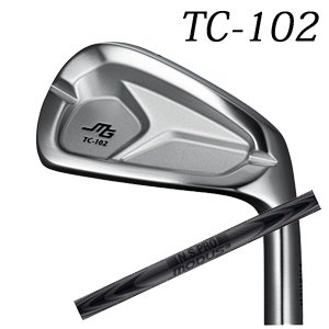 三浦技研　TC-102 6本　5i〜PW ブラックモーダス3TOUR120 S 三浦技研 TC-102 N.S.PRO MODUS3 WEDGE(ラグジュアリーブラック仕上げ