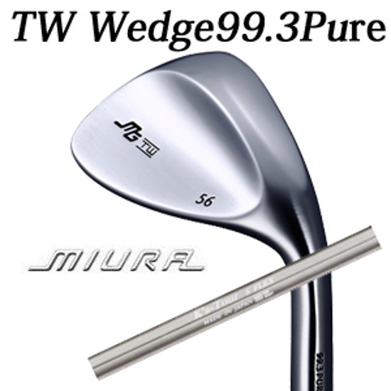 三浦技研 TW ウェッジ 純鉄  K's TOUR 島田ゴルフ TW Wedge 99.3 Pure　【2024年11月22日発売】画像