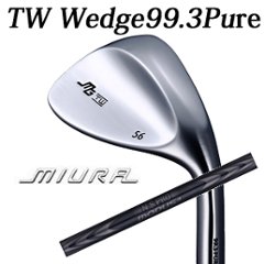 三浦技研 TW ウェッジ 純鉄  N.S.PRO MODUS3TOUR 105 (ラグジュアリーブラック仕上げ)日本シャフト TW Wedge 99.3 Pureの画像